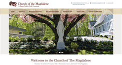 Desktop Screenshot of churchofthemagdalene.org